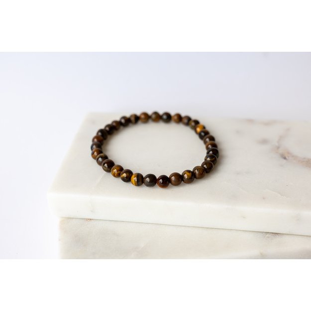 Tigro akies apyrankė (6mm)