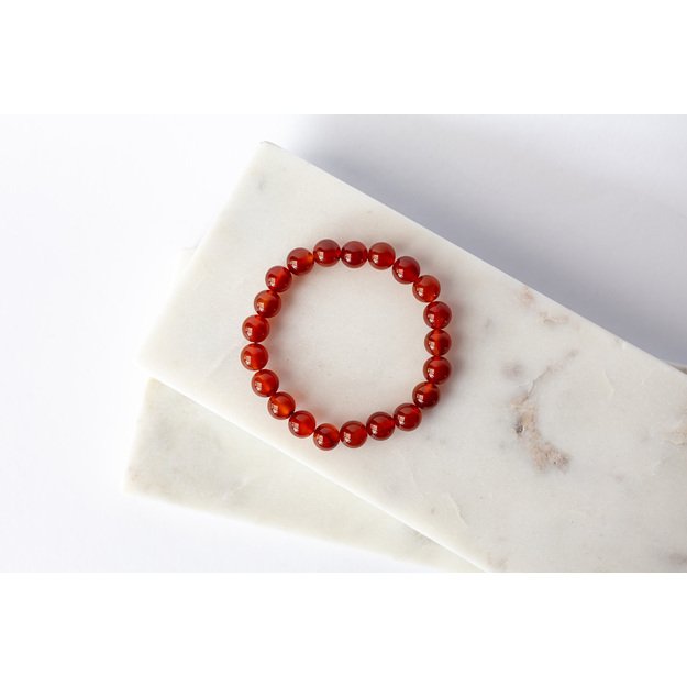 Apyrankė iš karneolio akmenukų