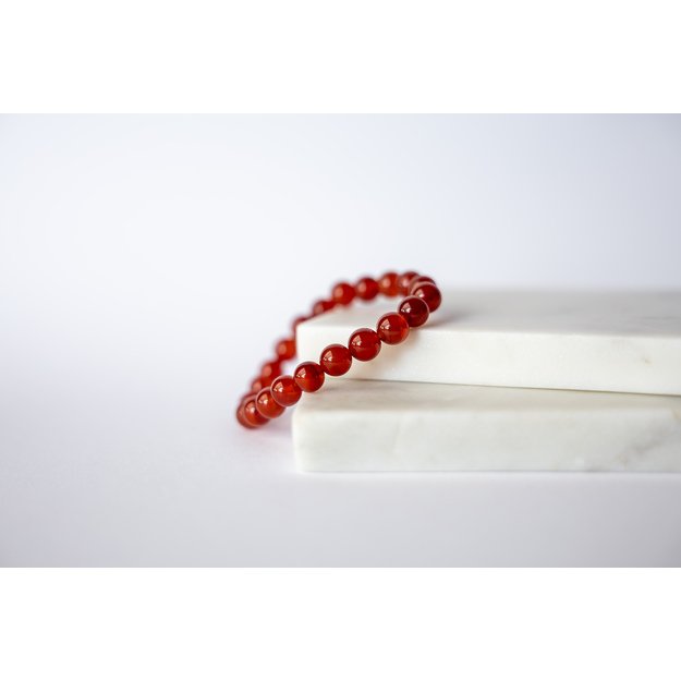 Apyrankė iš karneolio akmenukų 1