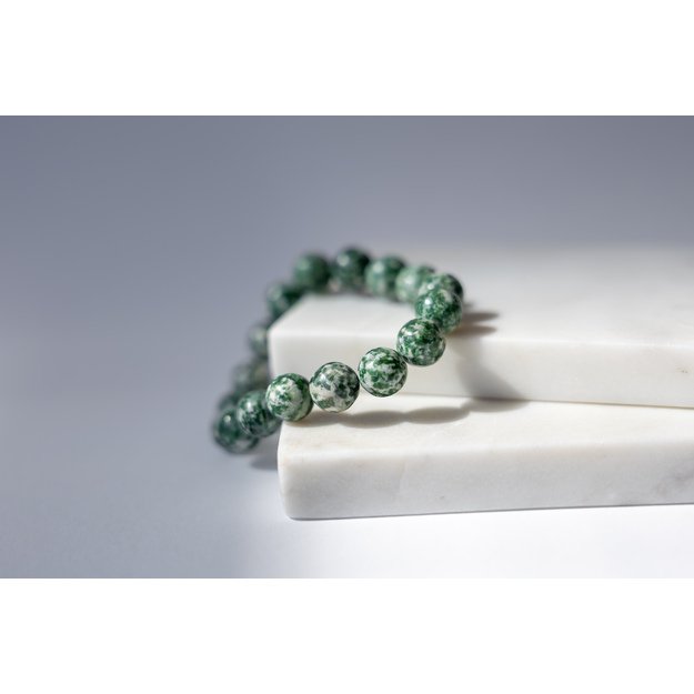 Apyrankė iš dėmėtojo jaspio akmenukų 1