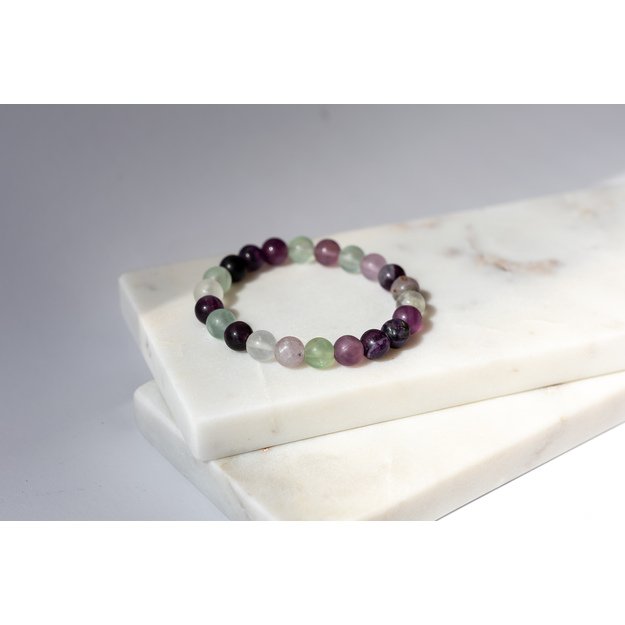 Apyrankė iš fluorito akmenukų