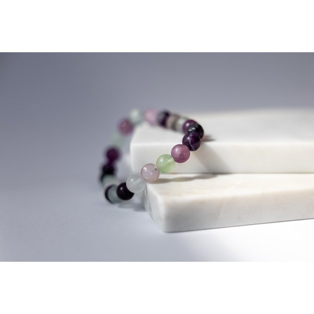 Apyrankė iš fluorito akmenukų 1