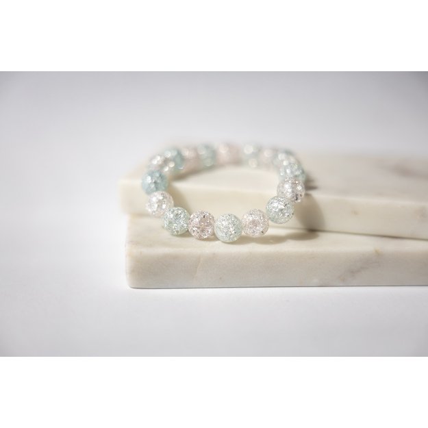 Kvarcų apyrankė 10 mm