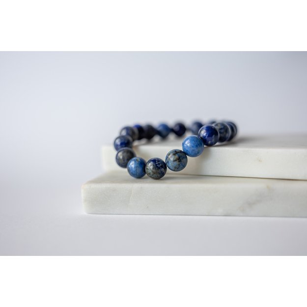 Apyrankė iš lazurito akmenukų 10mm 1