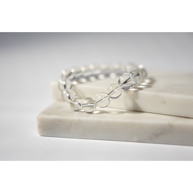 Apyrankė iš kalnų krištolo akmenų 1