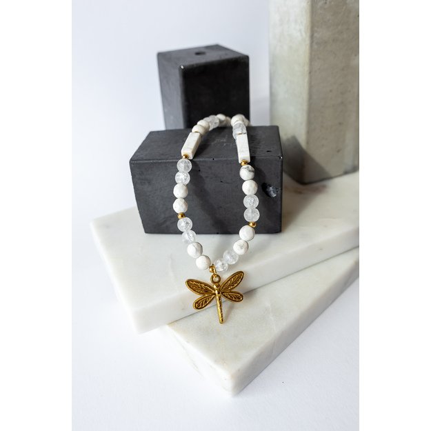 Hovlito ir kalnų krištolo vėrinys 1